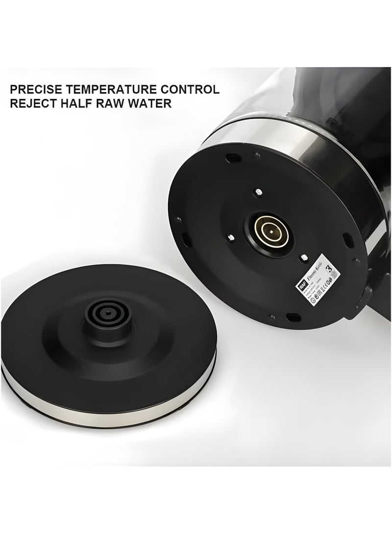 Denx 2-in-1 Electric Teapot Set by DX2015 – 1500W, 1.8L + 1L Glass Pot, Auto Shut-Off, Keep Warm - Image 4