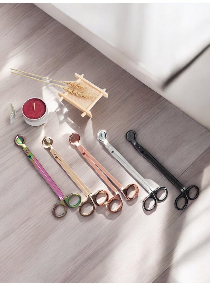 ANUM BY MUNA Metal Candle Wick Trimmer – Elegant Design for Perfect Candle Care SILVER - Image 1