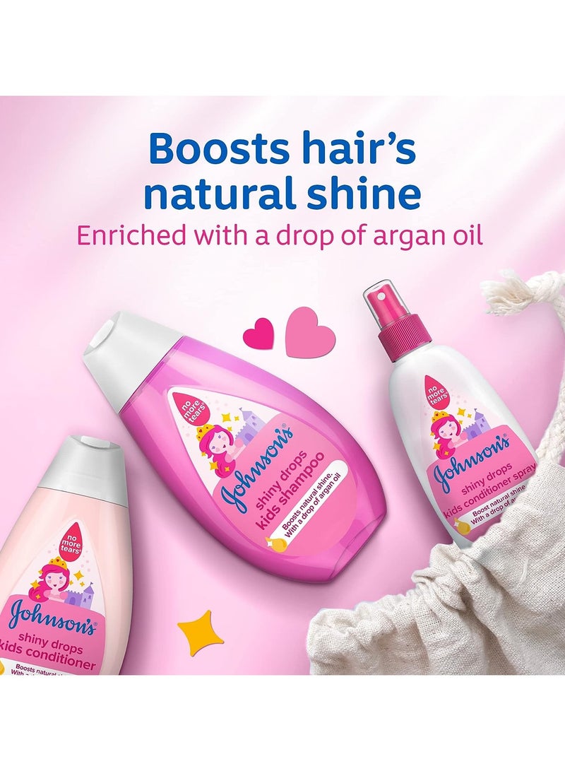 Johnson's Shiny Drops Kids Shampoo 300 ML - Image 2