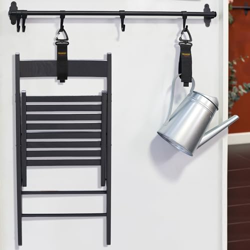 Trilancer Extension Cord Organizer and Hanger (6-Pack), Trilancer Hook-and-Loop Storage Straps with Triangular Buckle to Hang on Walls for Cables, Wires, Rope, Hoses, Organization for Home, Garage or Workshop - Image 5