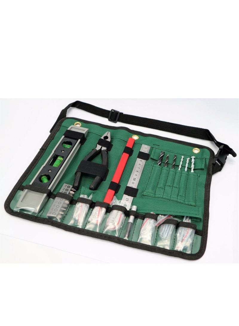 Stanley SDH700 Hammer Drill 13mm 700W And Tool Set Belt Pouch 50 Piece - Image 3