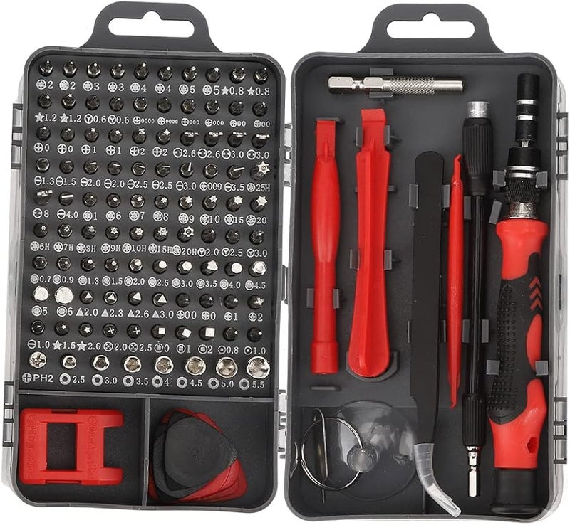 115 In 1 Multifunctional Red Screwdriver Set For Watch And Phone Repair Hand Tool - Image 2