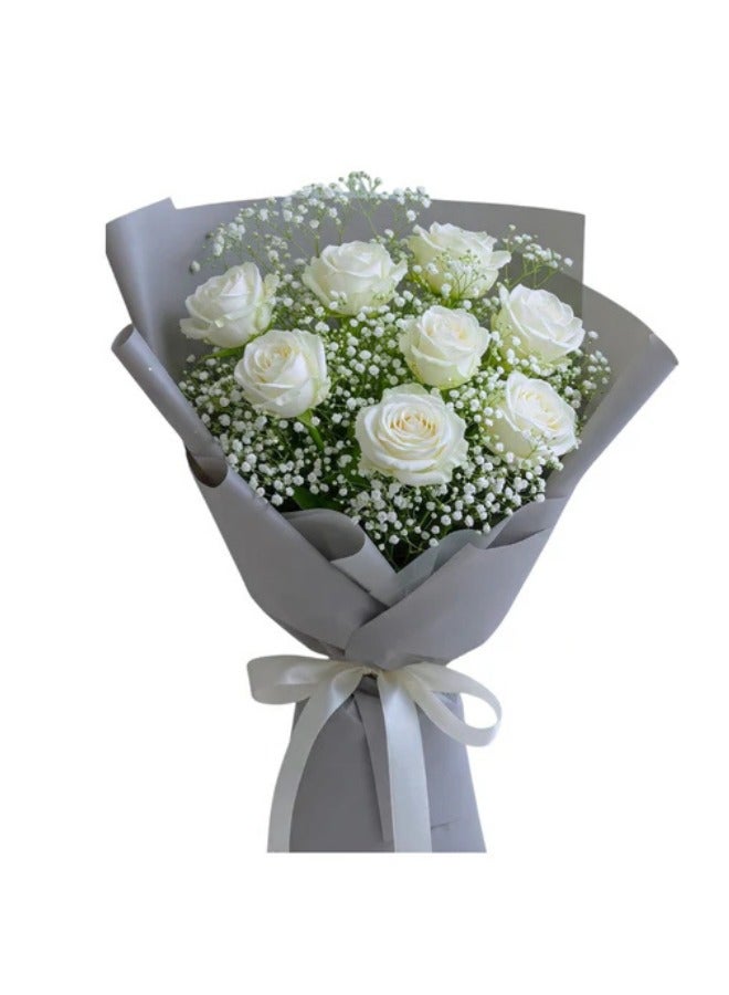 Petals by Aemi Ramadan Pure White Bouquet 