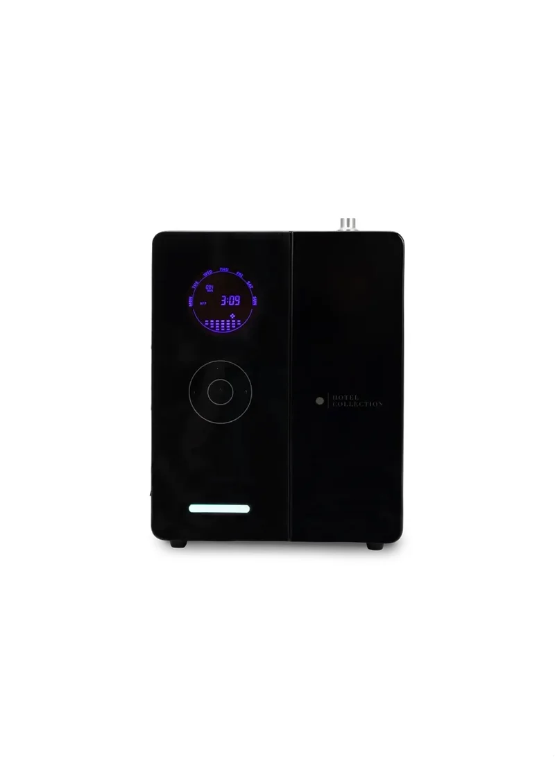 Hotel Collection Penthouse Scent Diffuser Advanced Atomization Technology, Timer, Secure Fragrance Lock, Waterless and Heatless, Cold Air Diffusion Fan - 1,200 sq ft - Black