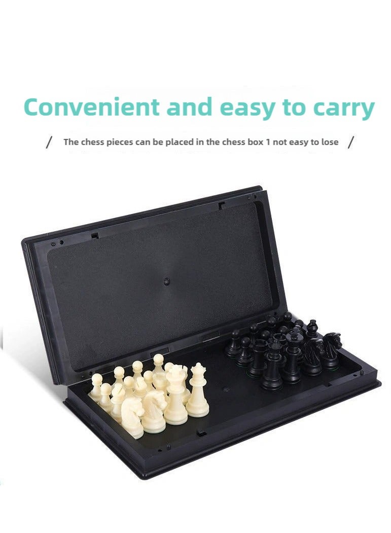 FLYHSO 31×31Classic Magnetic Foldable And Portable Chess Set With Board, Multicolour - Image 3