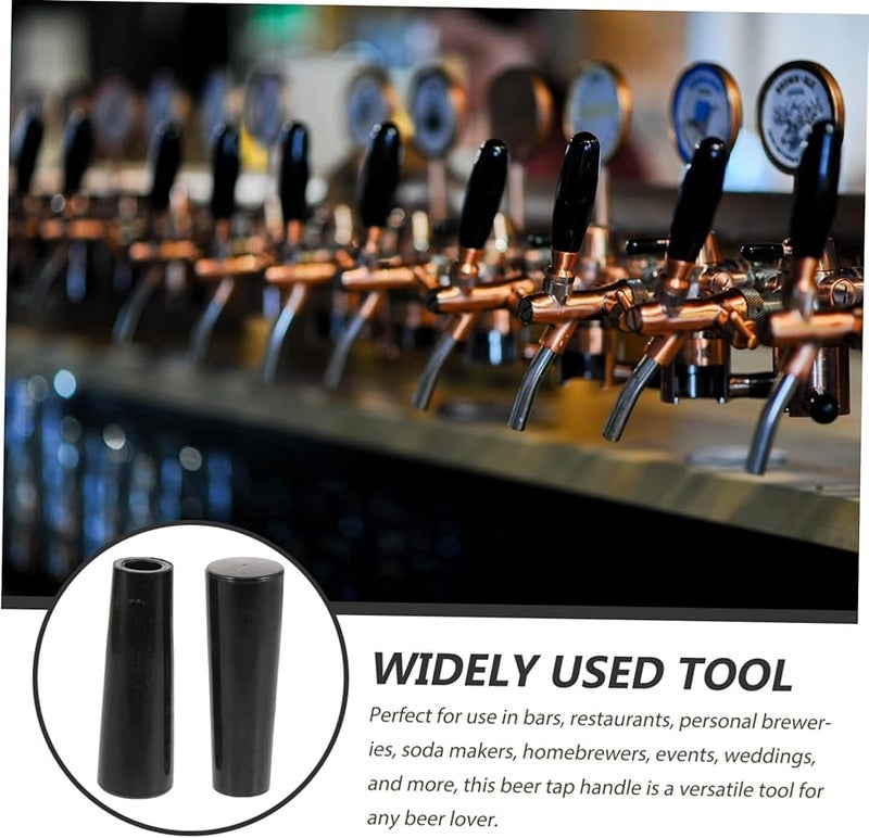Cabilock 2 Plastic Beer Tap Handles Sturdy Keg Faucet for Draft Beer Kegerator and Bar - Image 4