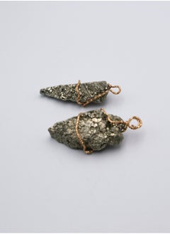 Alpine Crystals UAE Pyrite Stone pendant Gemstone for Men & Women  - Image 2