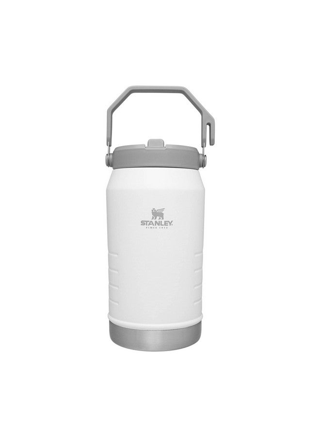 Stanley IceFlow Flip Straw Jug with Handle 64 oz| Twist On Lid and Flip Up Straw | Leak Resistant for Travel and Sports | Insulated Stainless Steel | BPA-Free |Polar - Image 5