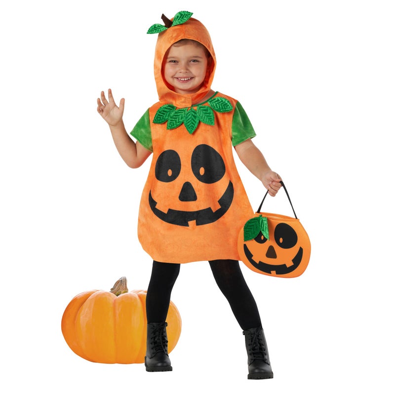 Morph Pumpkin Girl Costume, Baby Pumpkin Costume, Halloween Child Pumpkin Costume, Halloween Pumpkin Costumes Children, Halloween Pumpkin Child Costume, Pumpkin Halloween Costume Girl XS - Image 1