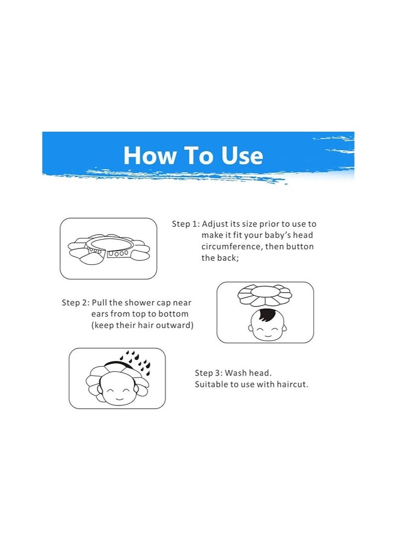 Pixie-Baby Shower Cap Yellow - Image 4