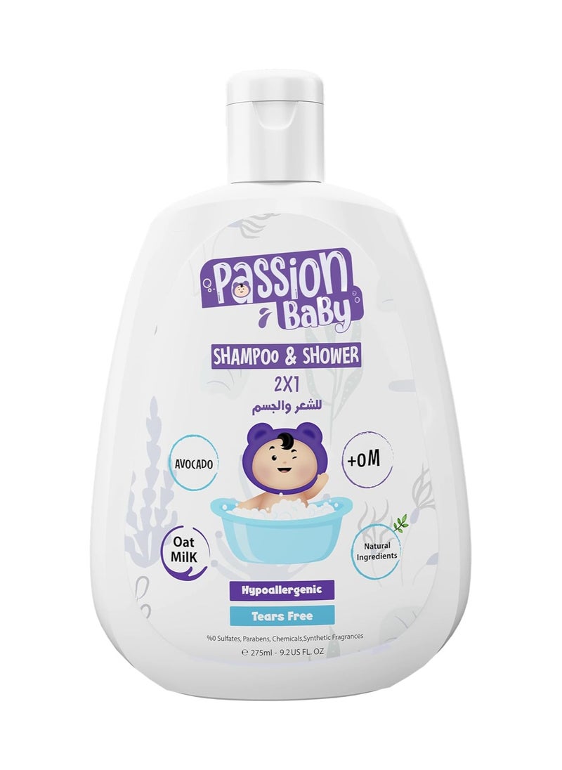 Passion Baby Passion baby shampoo &Shower 2x1 275 ml  - Image 1