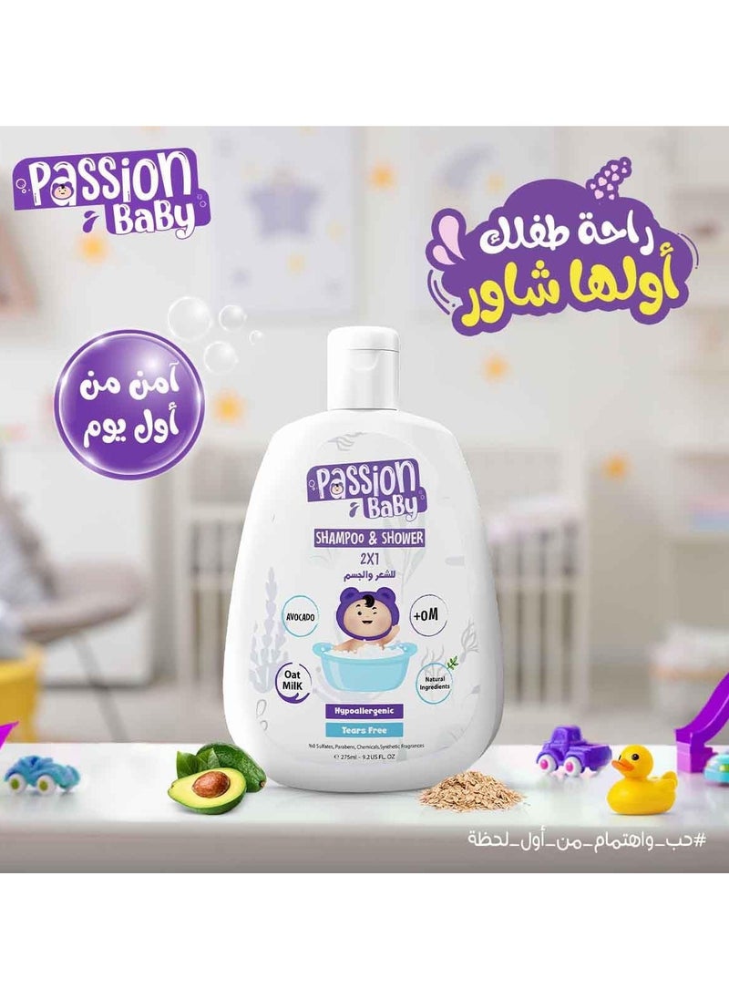 Passion Baby Passion baby shampoo &Shower 2x1 275 ml  - Image 4