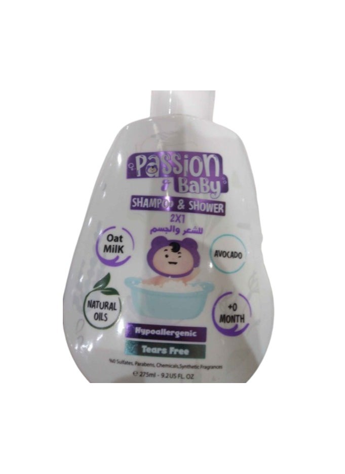 Passion Baby Passion baby shampoo &Shower 2x1 275 ml  - Image 2