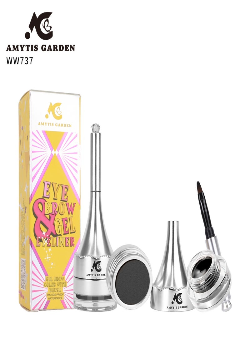 AMYTIS GARDEN EYEBROW &GEL ELINER  - Image 1