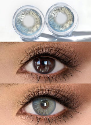 Soft Blue Contact Lenses, 6-Month Disposable, Daily Wear - view 4