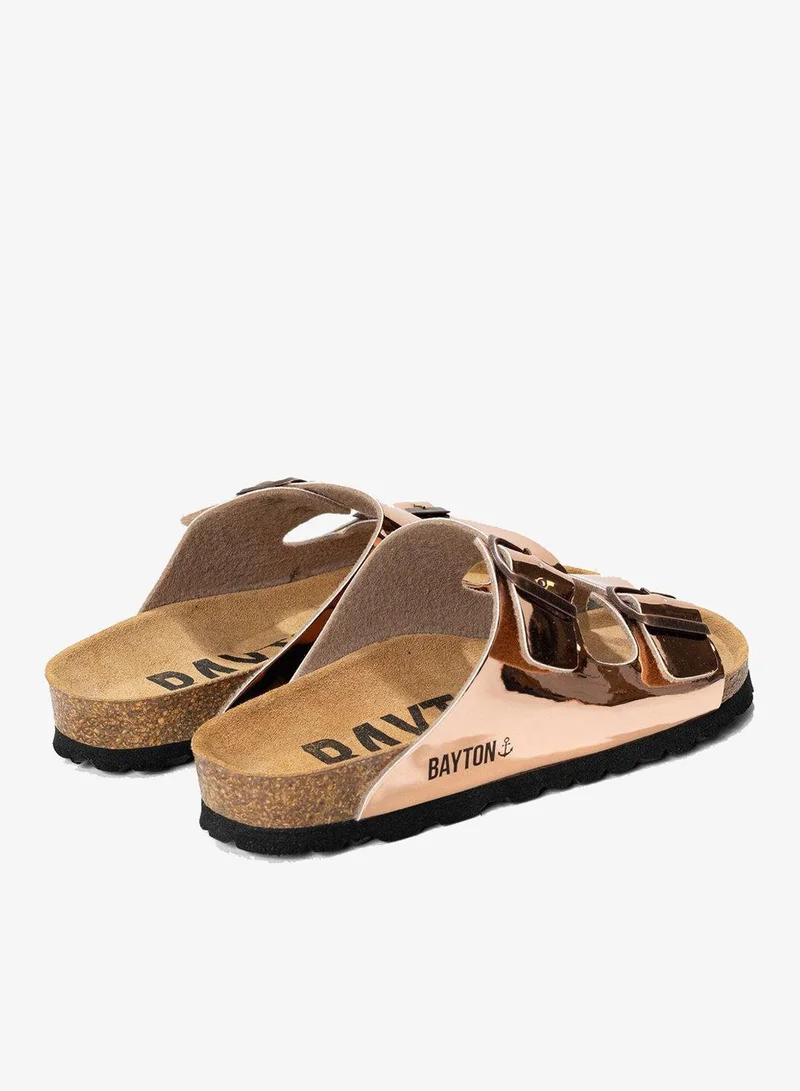 BAYTON Atlas Double Strap Flat Sandals