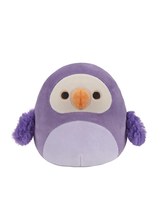 Squishmallows - 3.5 inch Neha Purple Dodo , Officially Licensed Kellytoy Plush Toy, Colorful Soft Toy, Gift for Kids, Girls & Boys Washable Squishy Stuff Toy Multicolor All Age - Image 1