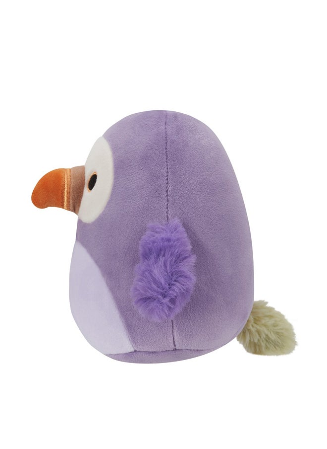 Squishmallows - 3.5 inch Neha Purple Dodo , Officially Licensed Kellytoy Plush Toy, Colorful Soft Toy, Gift for Kids, Girls & Boys Washable Squishy Stuff Toy Multicolor All Age - Image 1