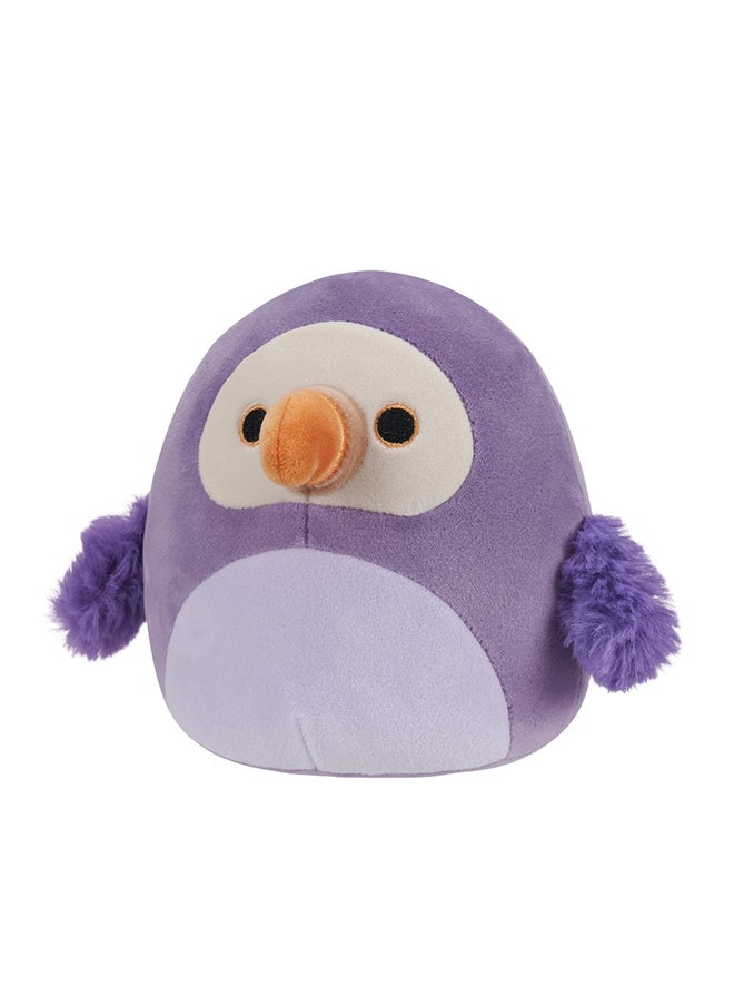 Squishmallows - 3.5 inch Neha Purple Dodo , Officially Licensed Kellytoy Plush Toy, Colorful Soft Toy, Gift for Kids, Girls & Boys Washable Squishy Stuff Toy Multicolor All Age - Image 1
