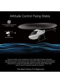 جوليرك طائرة مروحية C129 V2 Rc ذات 4 قنوات تعمل بالتحكم عن بعد مع 6 محاور جيروسكوبية 2.4 جيجا هرتز Rc مع تقلبات ثلاثية الأبعاد مع ارتفاع ومفتاح واحد للإقلاع/الهبوط للبالغين والمبتدئين  - Image 5