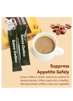 WS Instant Slimming Green Coffee Weight Loss for slim, Natural Diet Beauty life slimming green coffee for weight loss 20 sachets  - Image 5