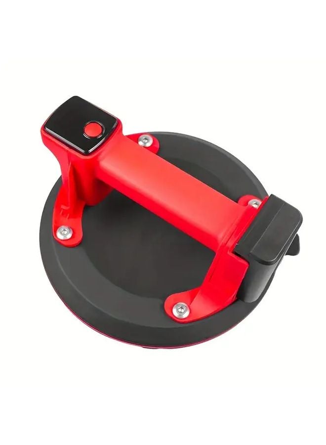 كأس شفط أسود وأحمر ثقيل الواجب بسعة تحميل 440 رطلاً لشاشة LED مع بطارية قابلة لإعادة الشحن - Image 1