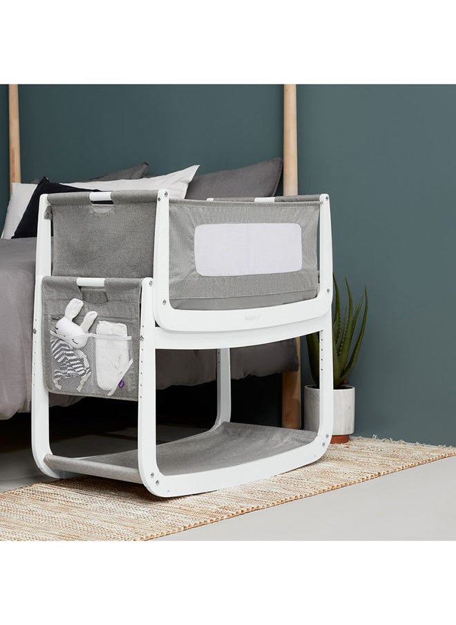 Snuz - Pod 4 Storage Pocket, Multiple Pockets, Canvas Fabric, Hand Washable, Colour - Grey, Dimension - 36Cm X 40Cm - Image 1