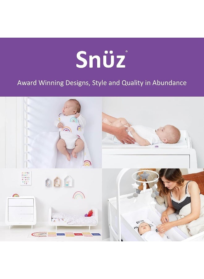 Snuz - Pod 4 Storage Pocket, Multiple Pockets, Canvas Fabric, Hand Washable, Colour - Grey, Dimension - 36Cm X 40Cm - Image 1
