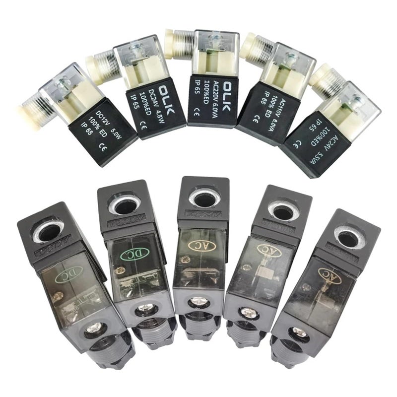3V410 Solenoid Coil AC110V Terminal DC12V 24V AC24V 220V 2V025 3V110 3V210 3V310 4V110 - Image 4