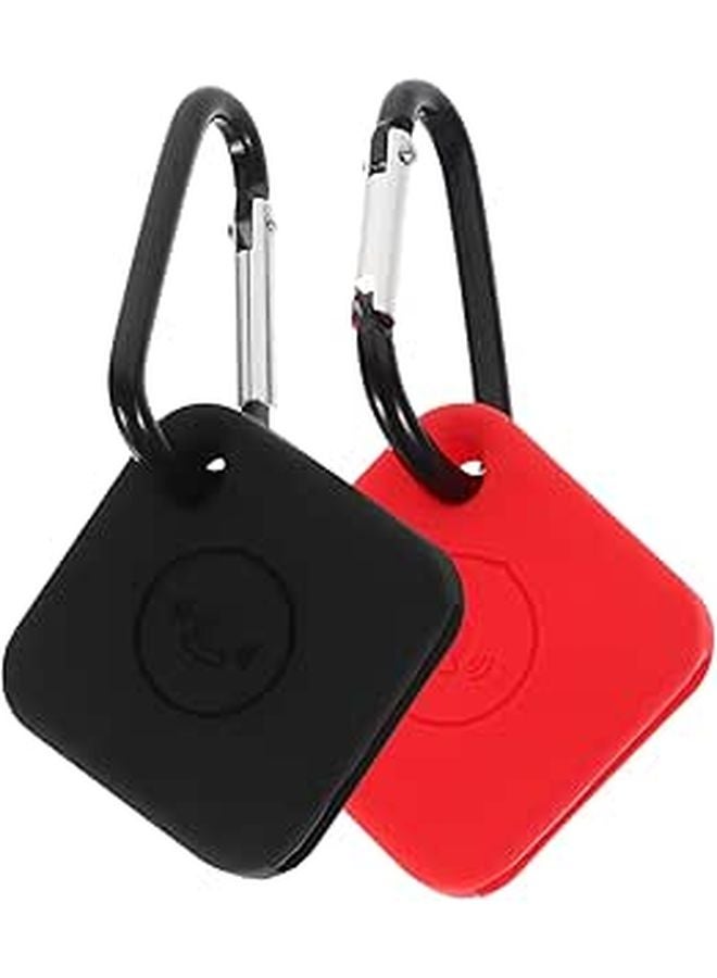 2 قطعة من غطاء السيليكون الواقي لـ Tile Mate مع فتحات دقيقة ومشبك حمل - Image 1