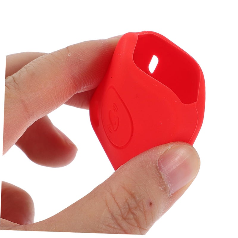 2 قطعة من غطاء السيليكون الواقي لـ Tile Mate مع فتحات دقيقة ومشبك حمل - Image 5