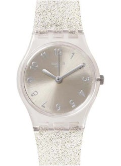 Swatch ساعة جليستار تو كوارتز فضية مقاومة للماء للنساء - 41 مم  - Image 1