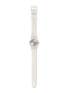 Swatch ساعة جليستار تو كوارتز فضية مقاومة للماء للنساء - 41 مم  - Image 2