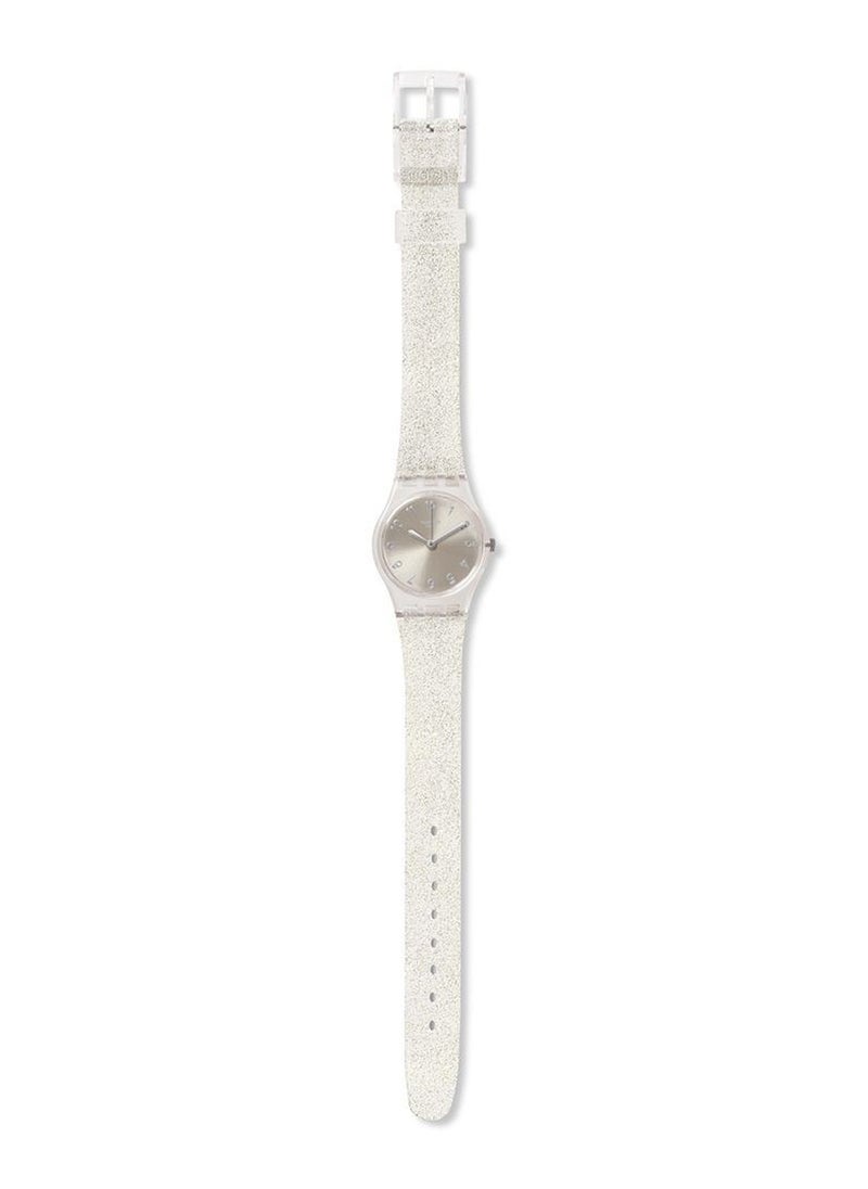 Swatch - ساعة جليستار تو كوارتز فضية مقاومة للماء للنساء - 41 مم - Image 1