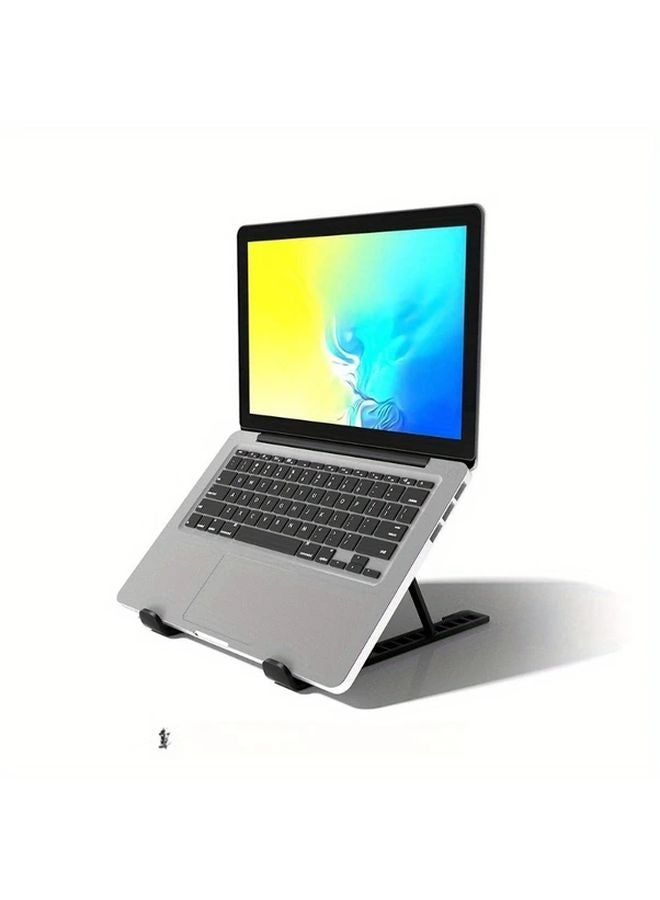Adjustable Laptop Cooling Stand N6 Three Speed Height Large Air Flow Low Noise ABS Material Variant Color - Image 1