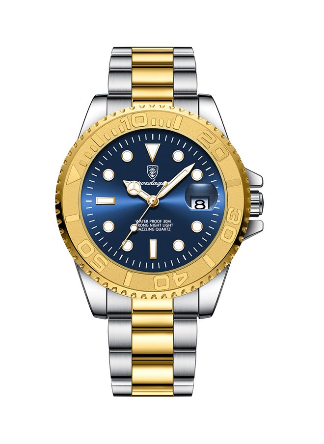 POEDAGAR Classic Leather Men Watch - 46804 