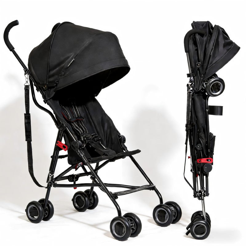 COOL KIDS Baby Portable Stroller, Cool Kids Lightweight Travel Stroller with Carrier for Walking, Shopping, and Playgrounds - Image 1