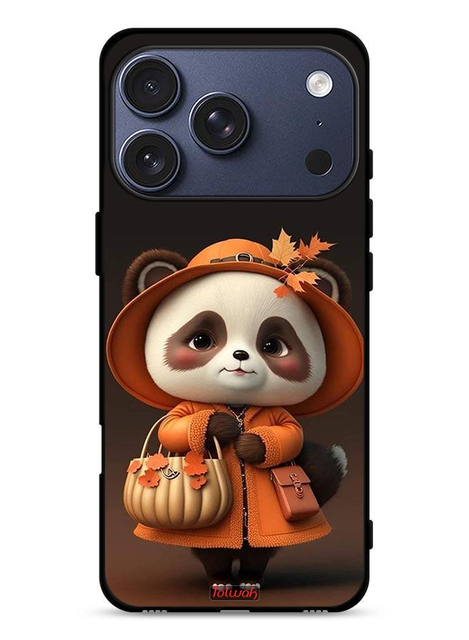 Tolwak Apple iPhone 17 Pro Protective Case Cover Cute Panda Lady Style - Image 1
