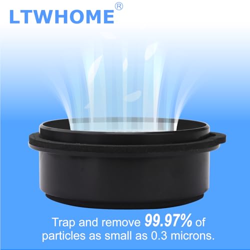 LTWHOME Replacement HEPA Filter and Foam Filter Kit Fit for Dirt Devil Vacuum Cleaners F44, Compares to 304019001 (Pack of 2 Set) - Image 3