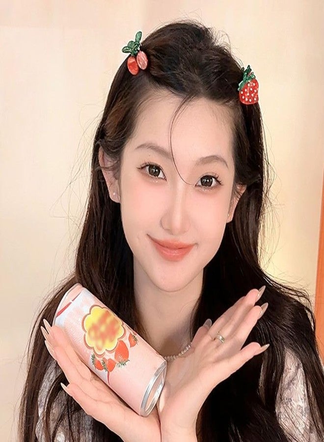 Arvintas 8PCS Mini Fruit Hair Claw Clips for Girls Cute Acetate Hair Barrettes Fun Summer Accessories for Women - Image 3