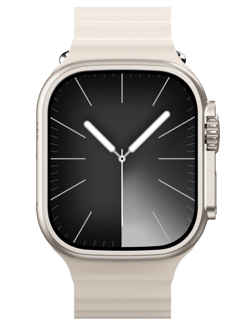 AROAQ T900 Ultra 2 GS Big 2.3 Infinite Display Series 9 Super Fast Ultra Smartwatch White - Image 3