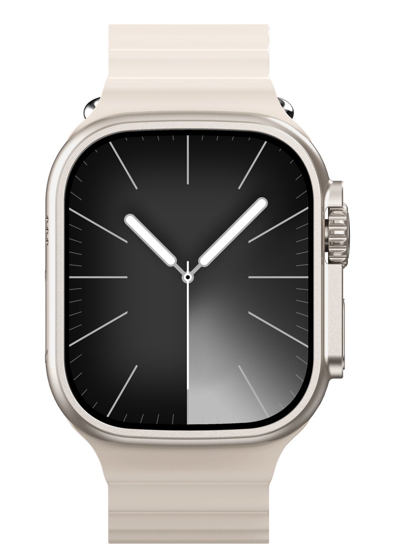 AROAQ T900 Ultra 2 GS Big 2.3 Infinite Display Series 9 Super Fast Ultra Smartwatch White - Image 2