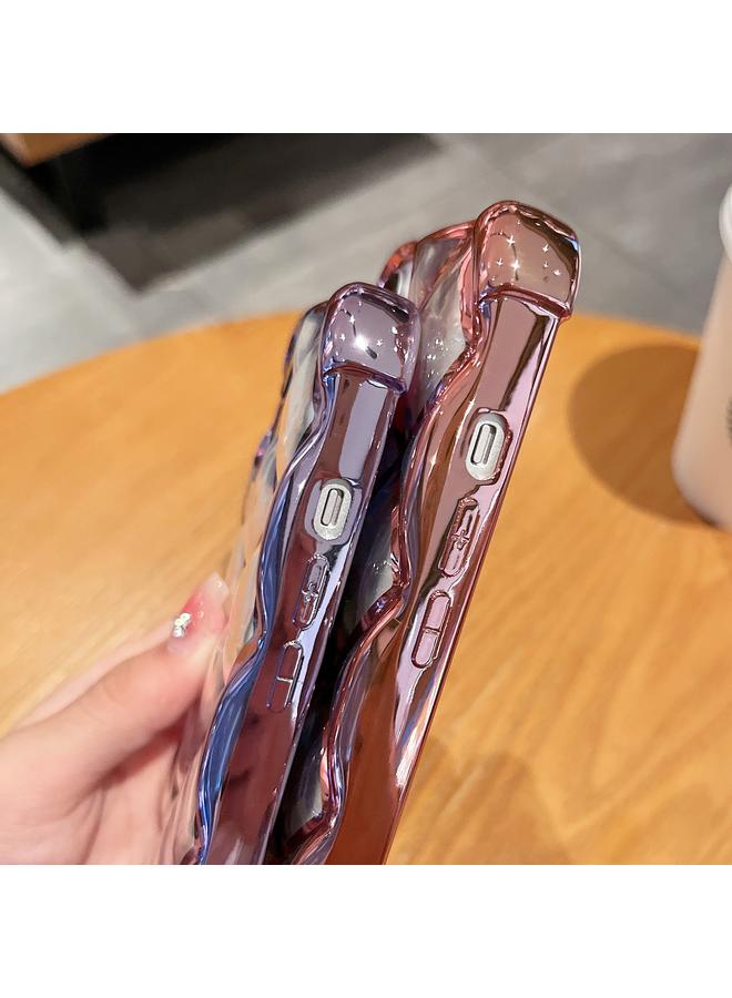 Zaboon Case For iPhone 12 / 12 Pro 3D Diamond Lattice Laser Engraving Phone Case - Image 5