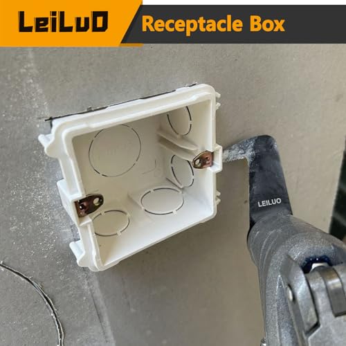 LEILUO 6 Pcs Oscillating Tool Blade Drywall & Multi-Material Cutting Universal Multitool Accessories Fit for DeWalt Makita & More - Image 4