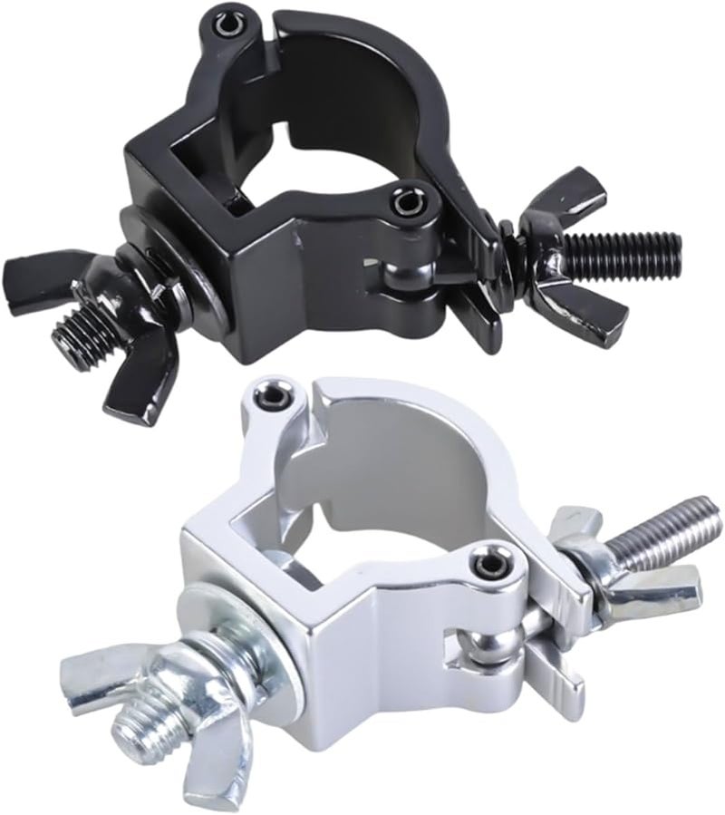 2 قطعة من مشابك إضاءة المسرح الخفيفة الوزن أوه كولور لأنابيب التثبيت من 32 مم إلى 35 مم - Image 4