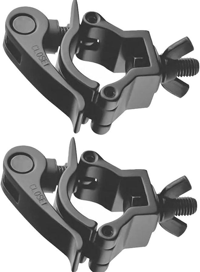 2 قطعة من مشابك إضاءة المسرح الخفيفة الوزن أوه كولور لأنابيب التثبيت من 32 مم إلى 35 مم - Image 2