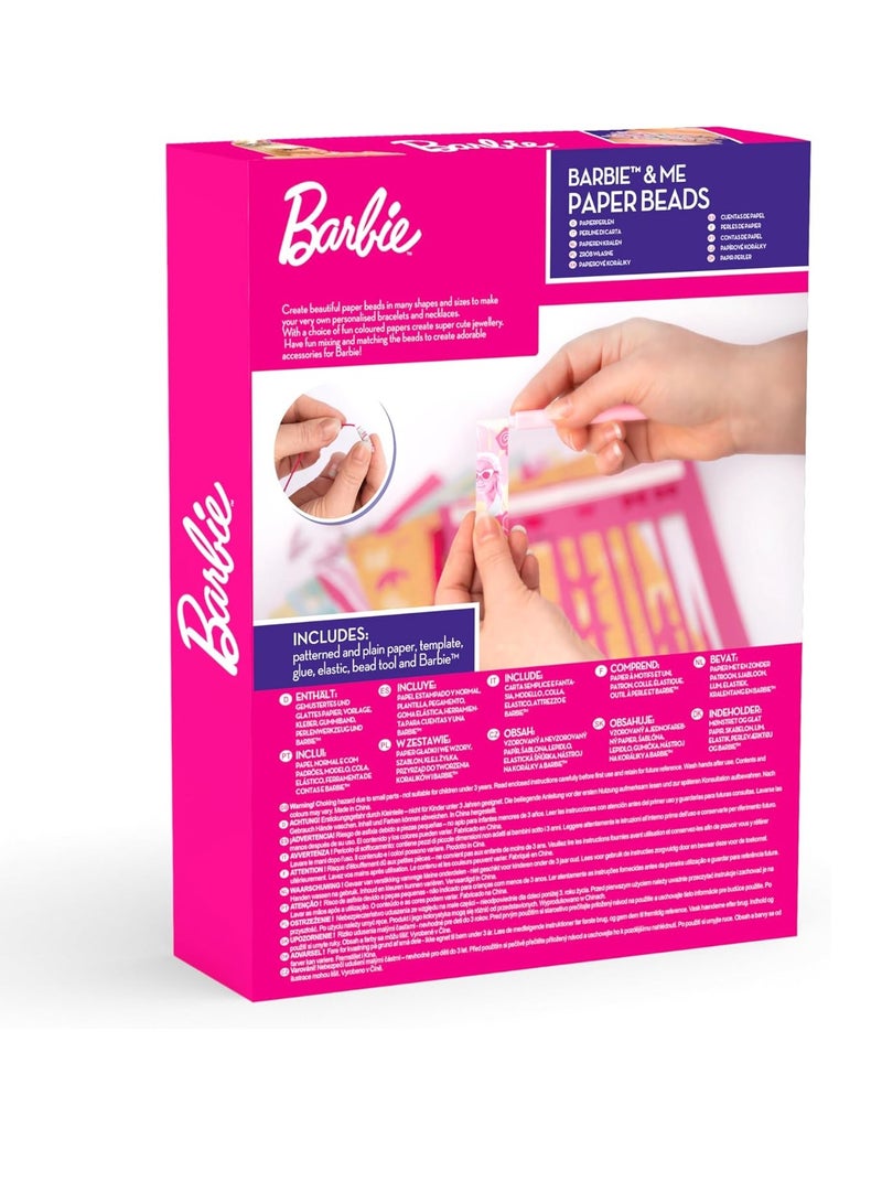 Barbie Paper Beads With Doll Set - Image 2