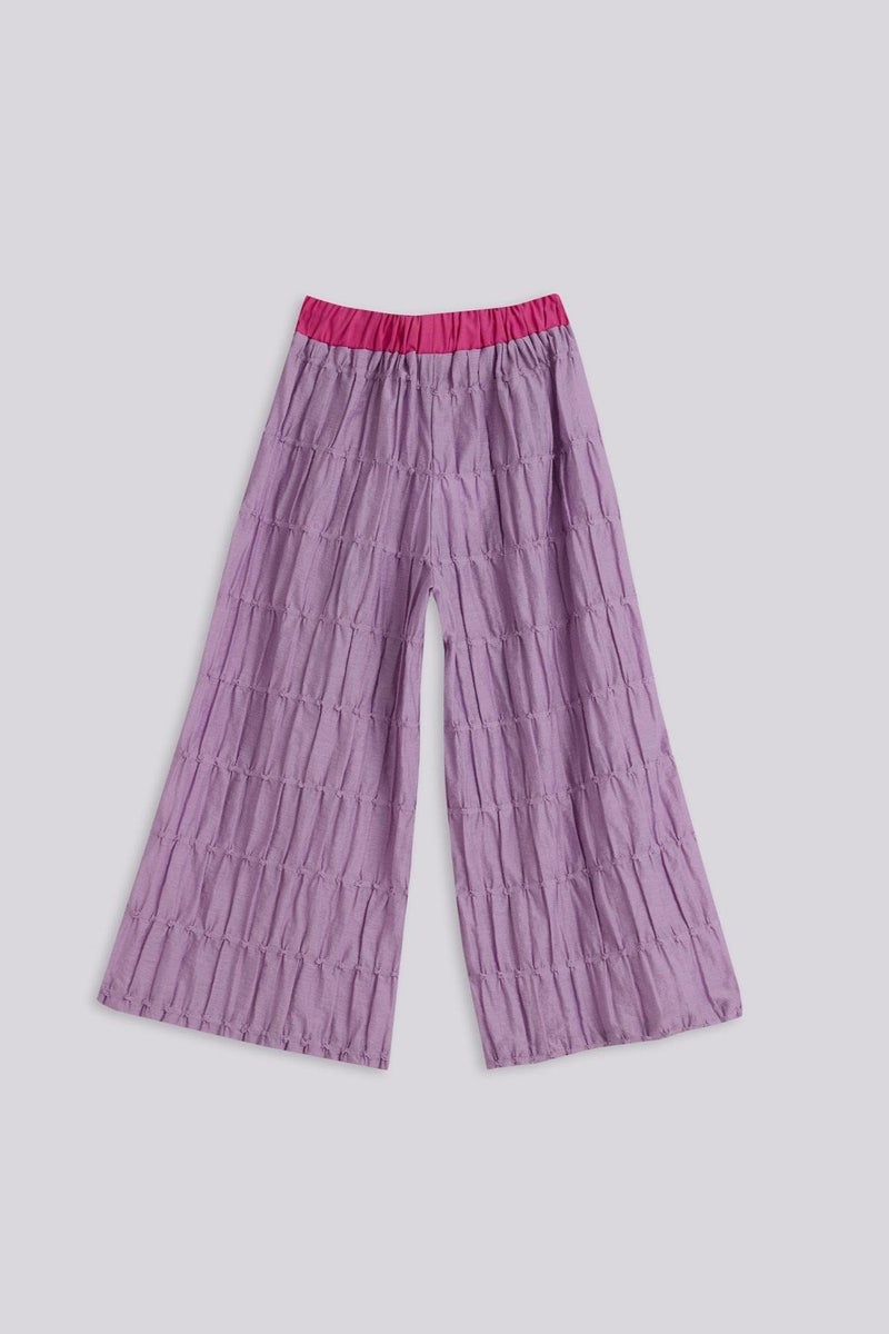 LIA LEA Girl's Lilac Trousers - Image 2