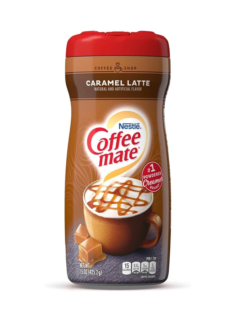 Coffee Mate CaRAMel Latte Powder Creamer 15Ounce
