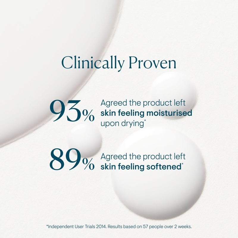 ELEMIS Skin Nourishing Milk Bath | Creamy Bathing Milk Enriches, Conditions and Softens Extra Dry Skin with Camellia Oil and Oat Extract | 400 mL - Image 4